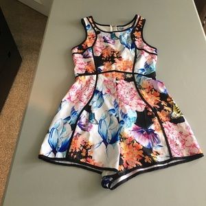 Floral LF Romper